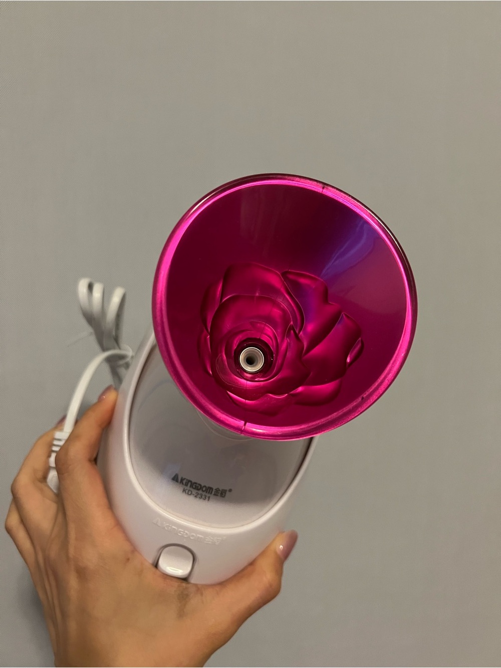 Brand new Pink Facial Steamer for Home Spa